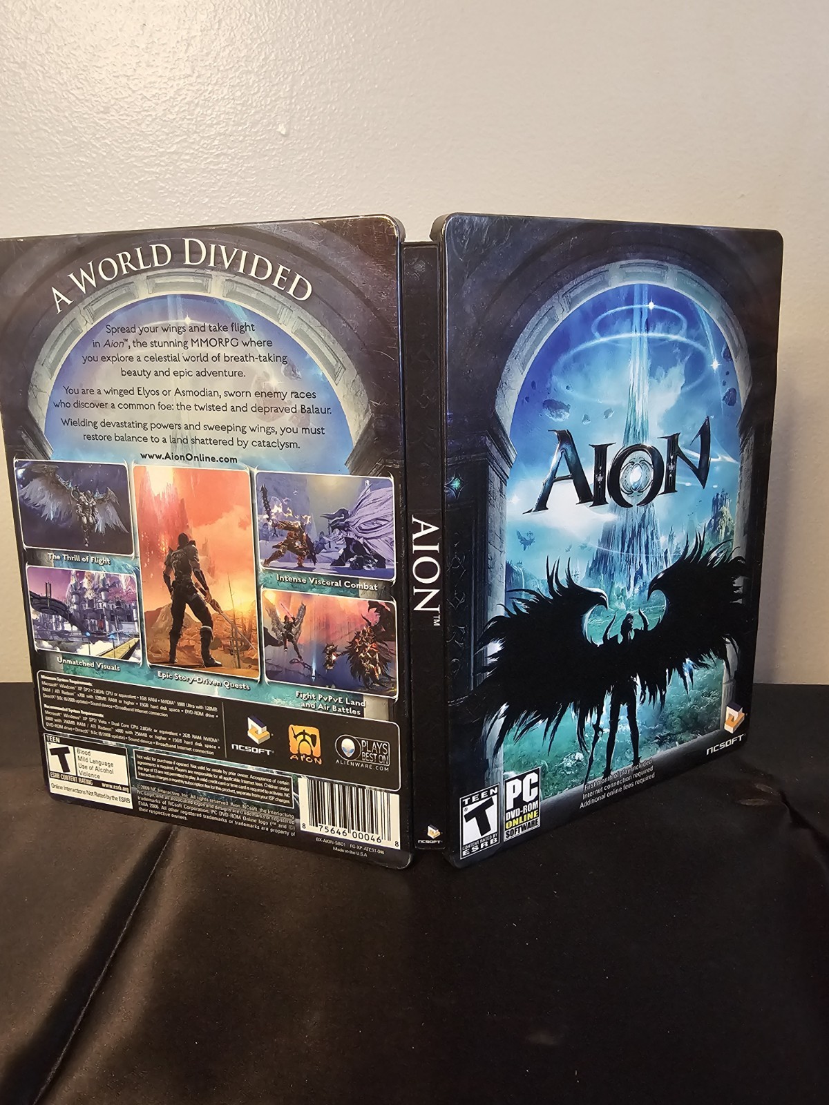 AION PC Game Steelbook Case