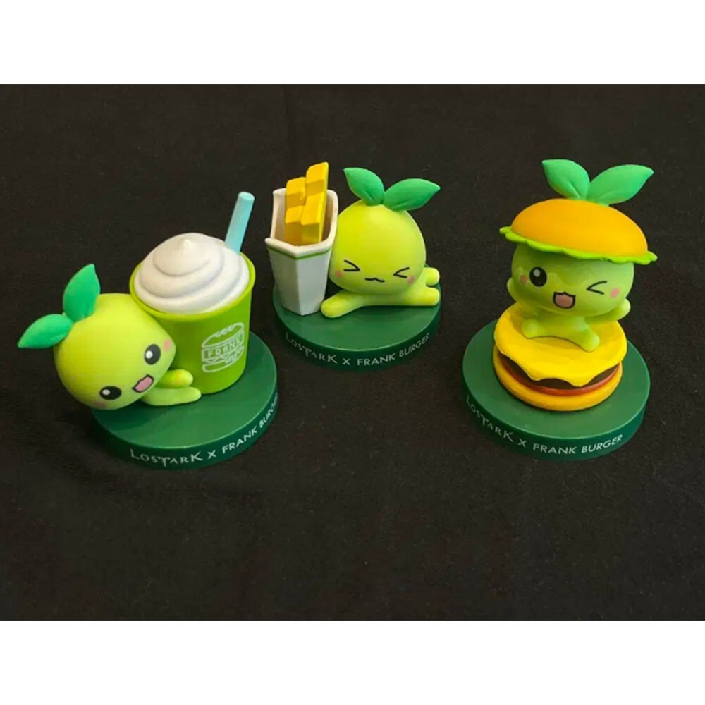 *New* Lost Ark Mokoko x Frank burger Collaboration Random Figure 4type Limited