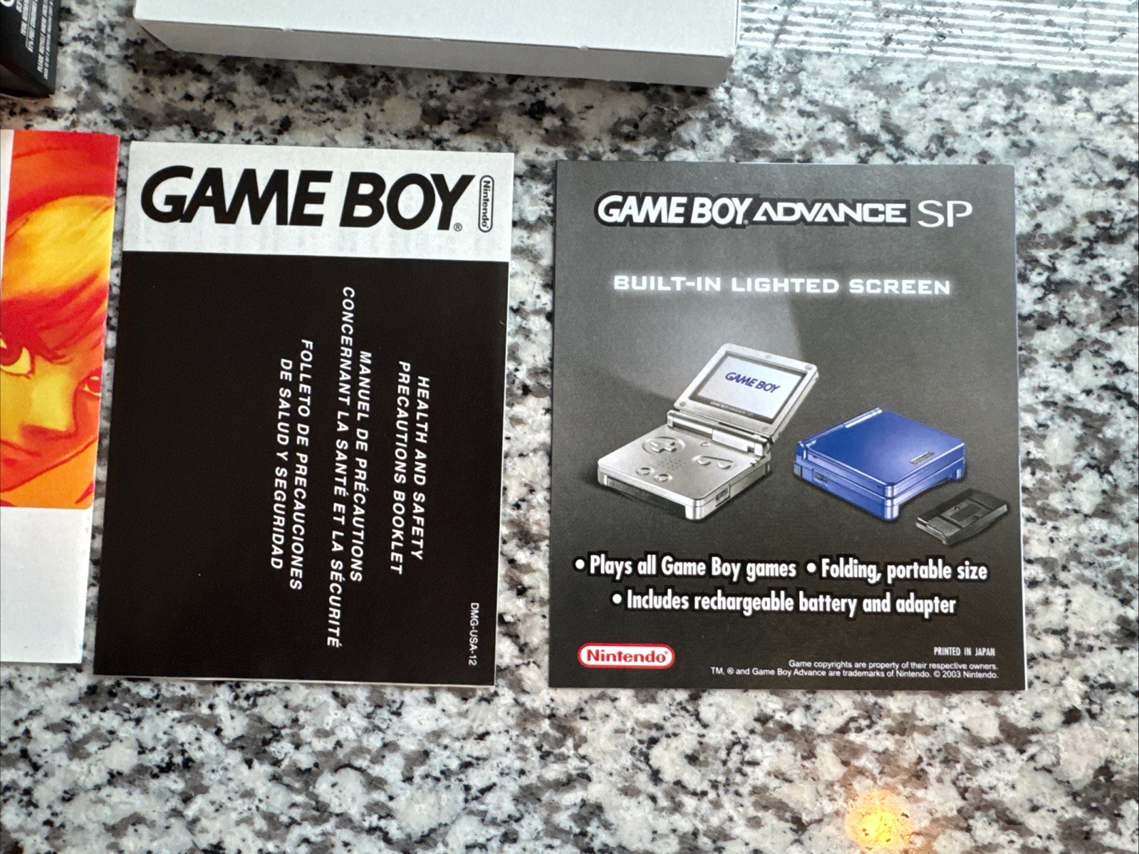 Super Mario Bros. Classic NES Series (Game Boy Advance, 2004) Complete w/Manual
