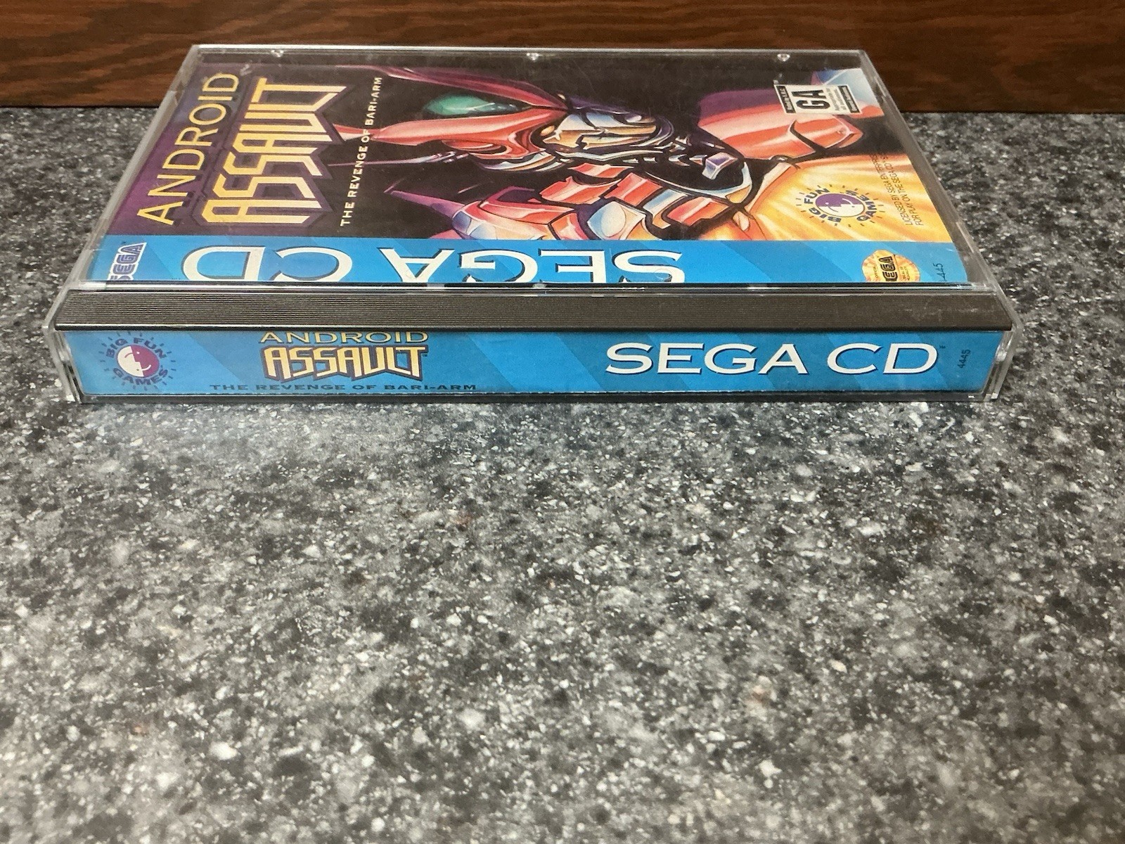 Android Assault ( Sega CD) Complete In Case