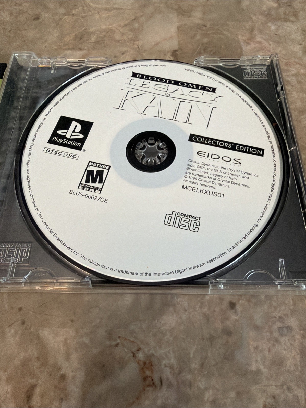 Eidos Interactive Blood Omen: Legacy of Kain Collector’s Edition PS1 NTSC-U/C