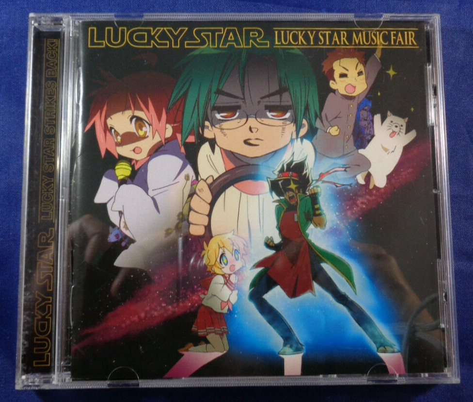 CD Lucky Star Strikes Back Music Fair Vocal Soundtrack Anime Japanese Import