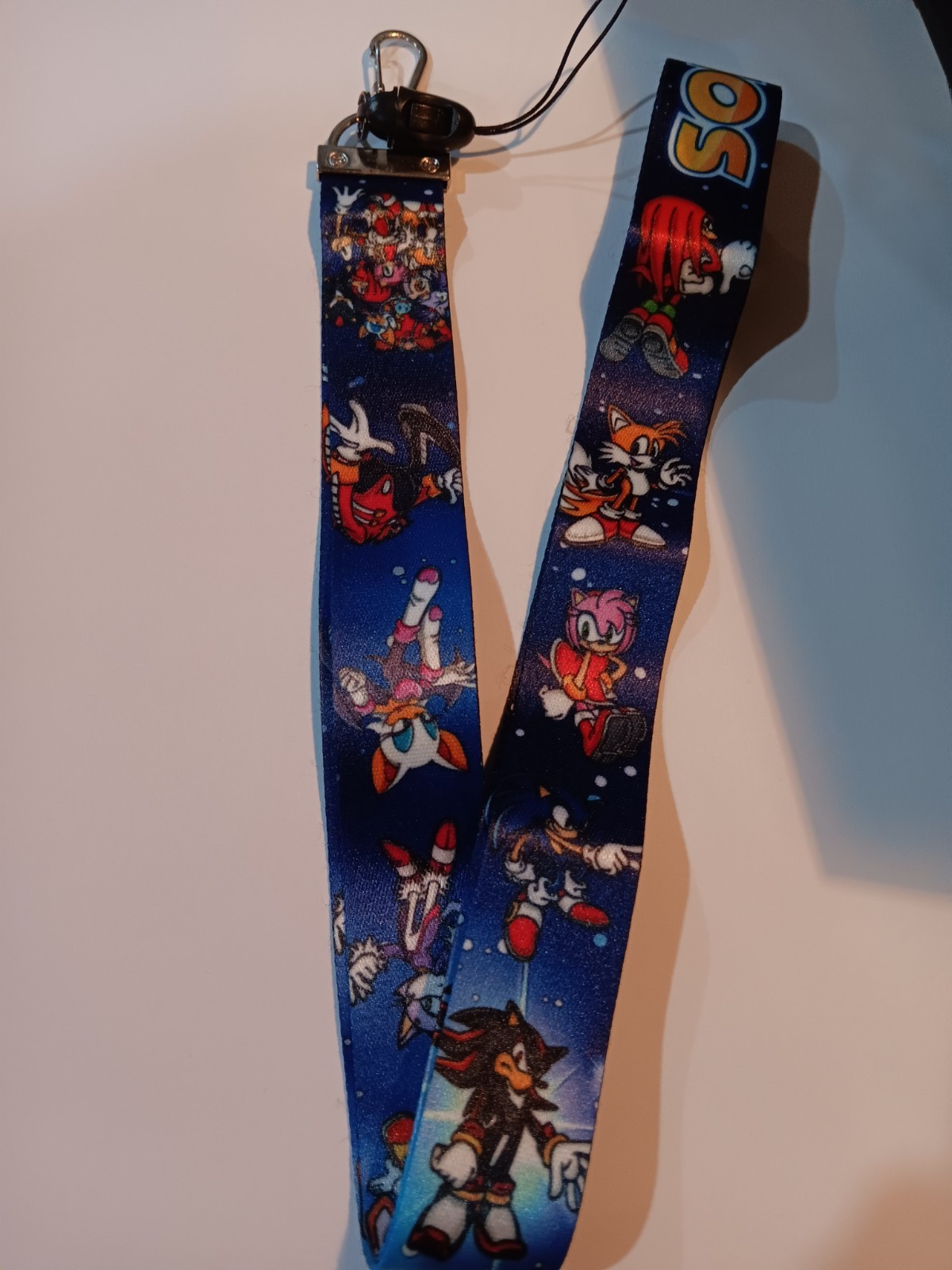Sonic The Hedgehog Nylon Lanyard (NEW)