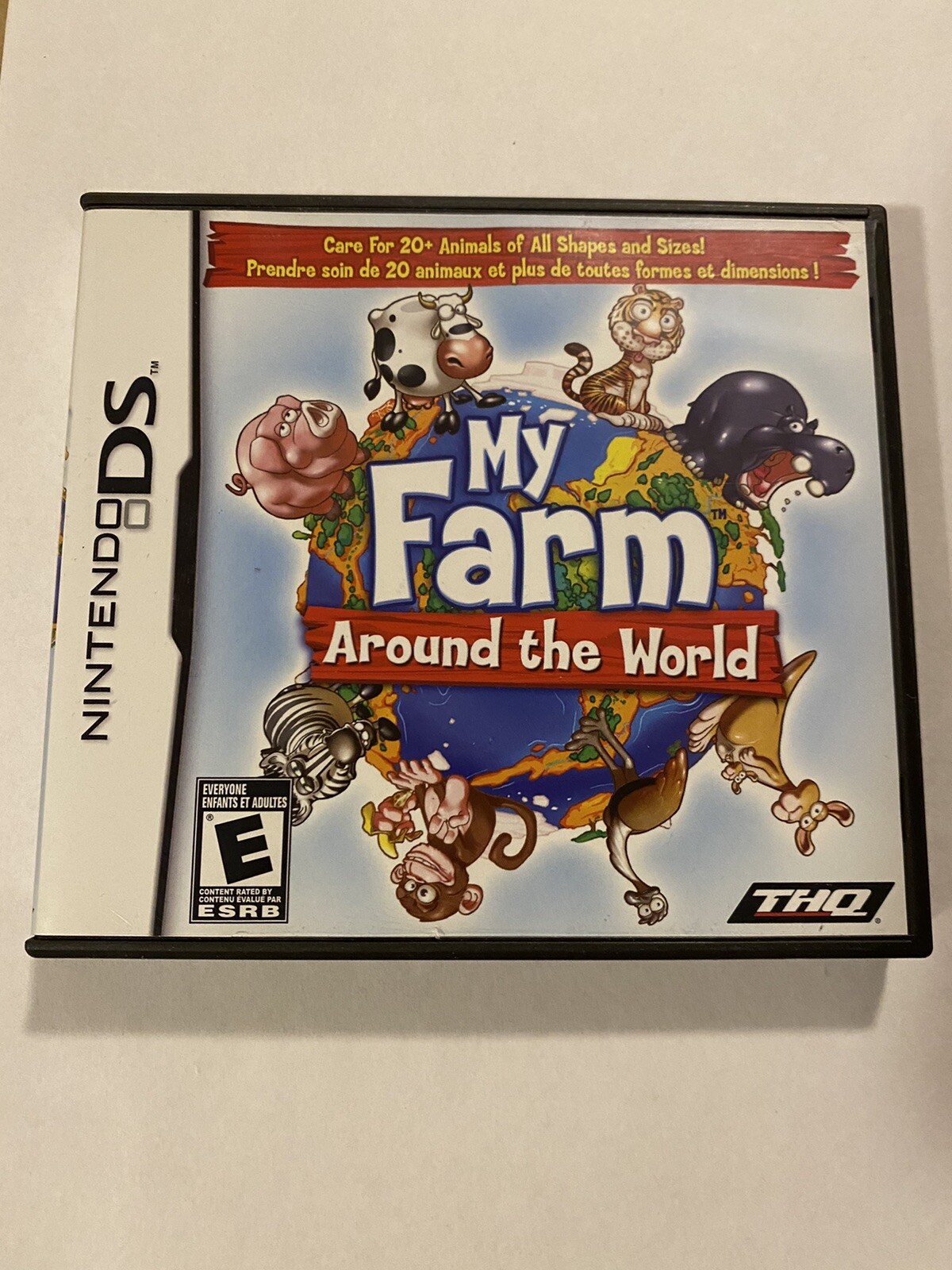 My Farm Around the World (Nintendo DS, 2009) CiB Mint Condition Clean/Tested****