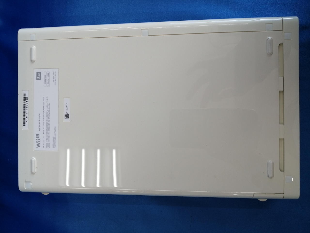 WIIU Model number WUP 001(01) NINTENDO
