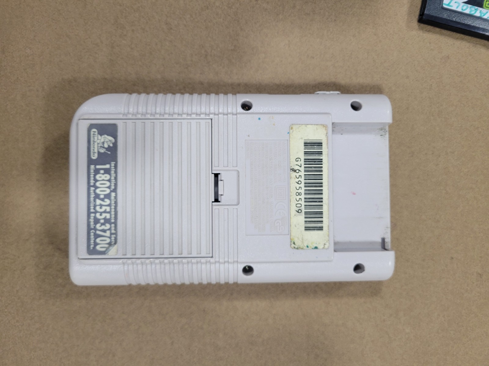 Original Nintendo Game Boy + Night Site. Original Owner