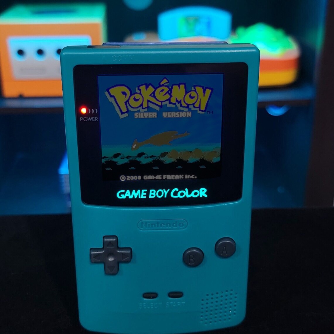 Nintendo PKM Game Boy Color Console Handheld System Cleaned Tested Case Reneweds