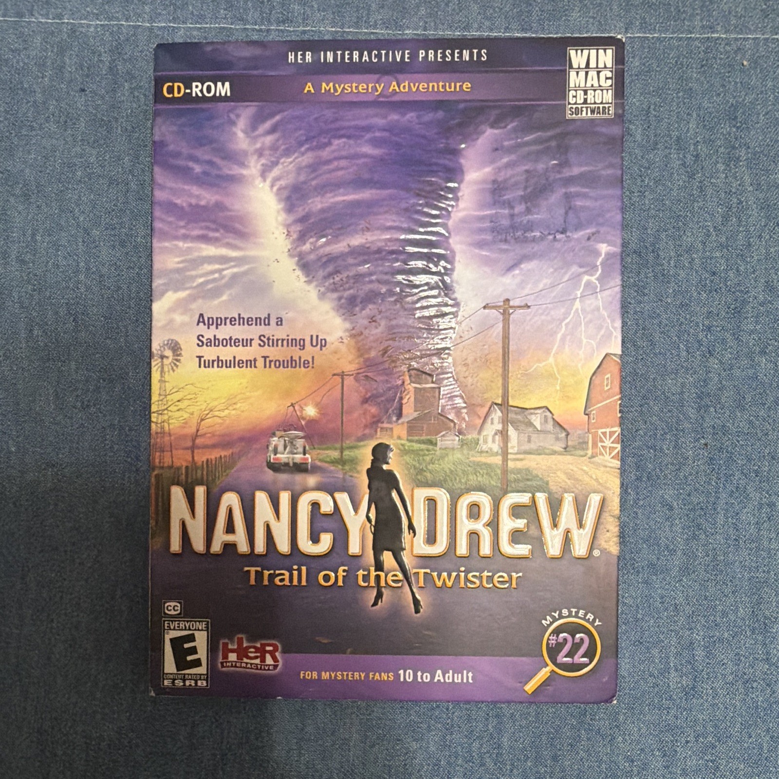 HER Interactive Nancy Drew: Trail of the Twister PC 2010 Adventure E Mini Games