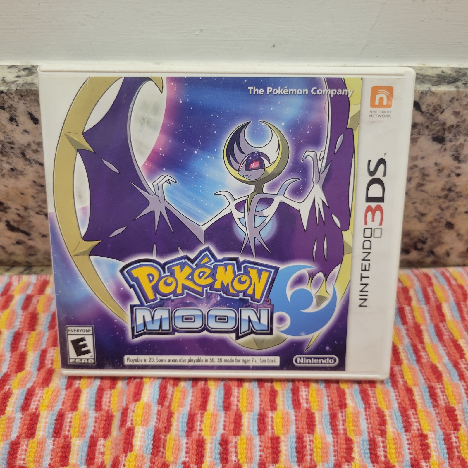 Pokémon Moon (Nintendo 3DS, 2016) CIB Complete in Box!
