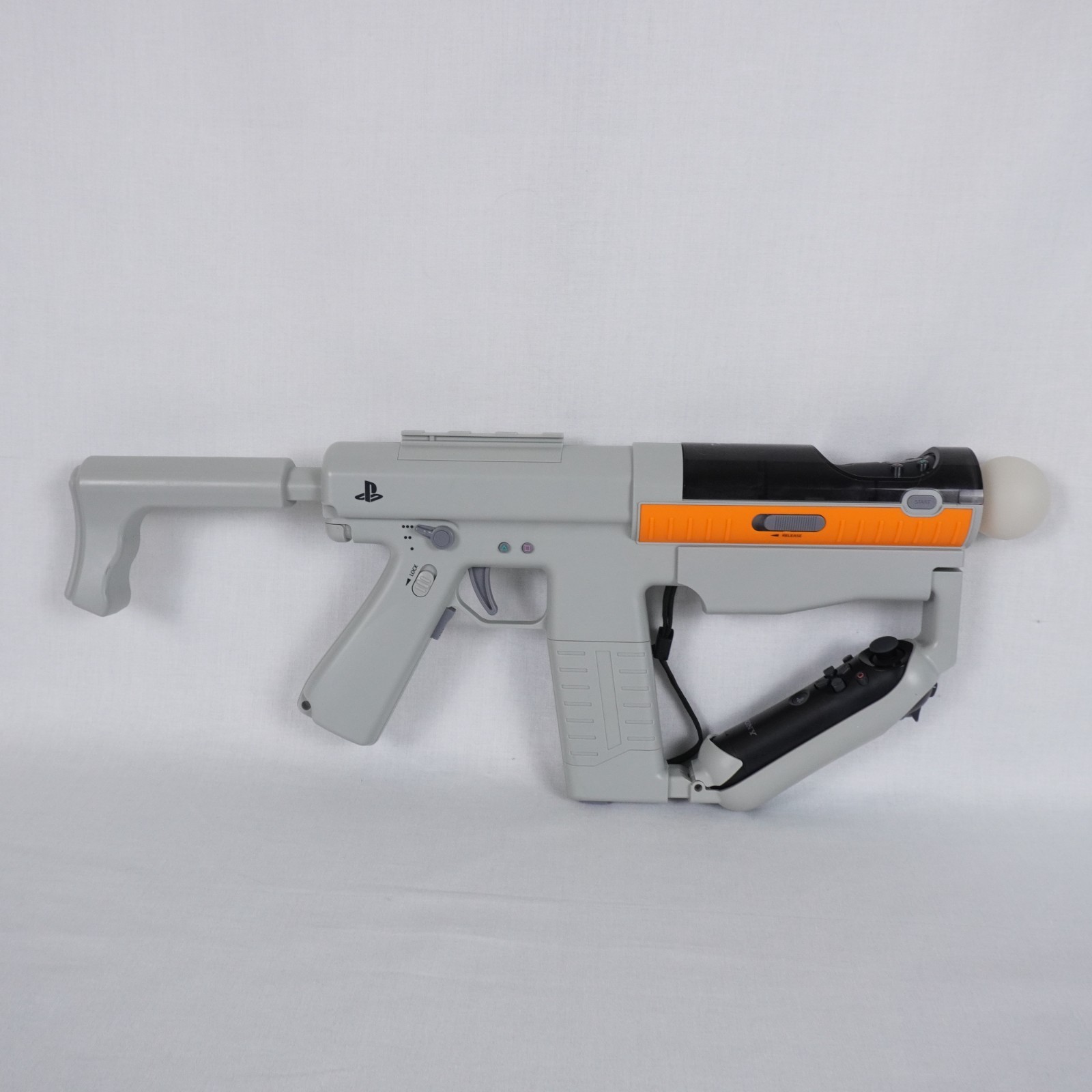 Sony Move Sharp Shooter Motion Controller With Navigation and Move Controllers