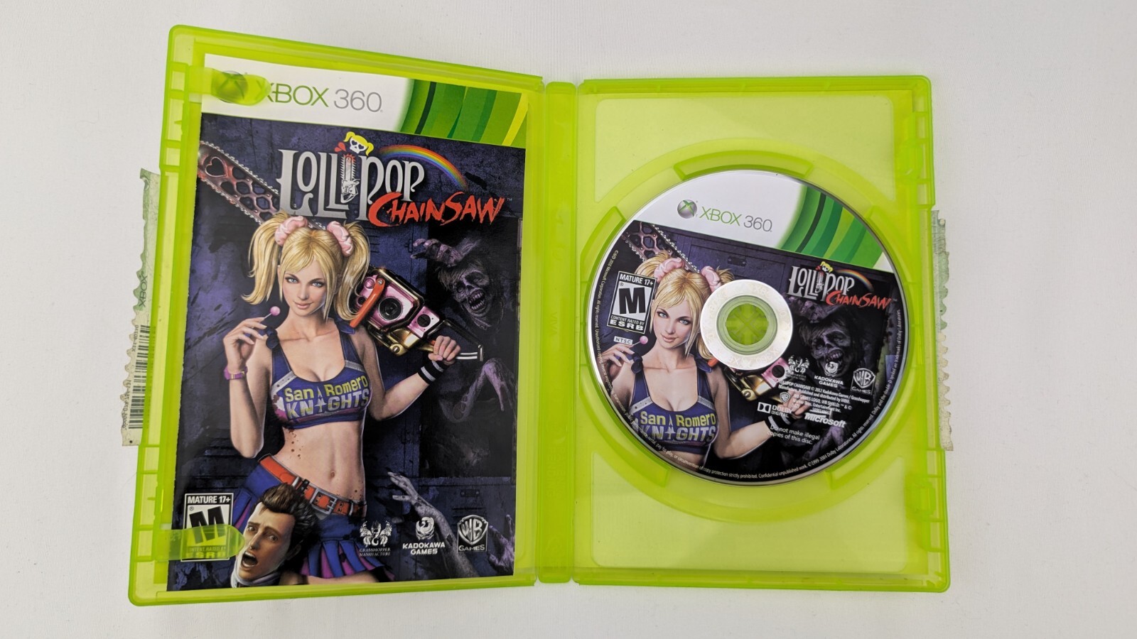 Lollipop Chainsaw (Microsoft Xbox 360, 2012)