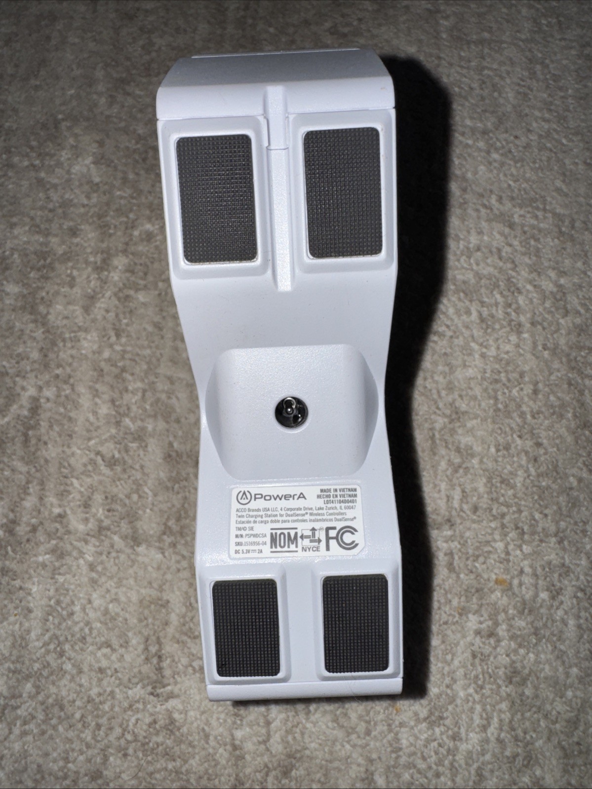 PowerA Twin Charging Station for Sony PlayStation 5 DualSense Controllers