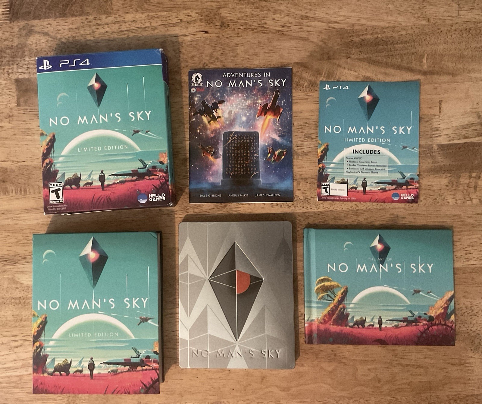 No Man’s Sky Limited Edition Sony Playstation 4 Game CIB Collector Box Set