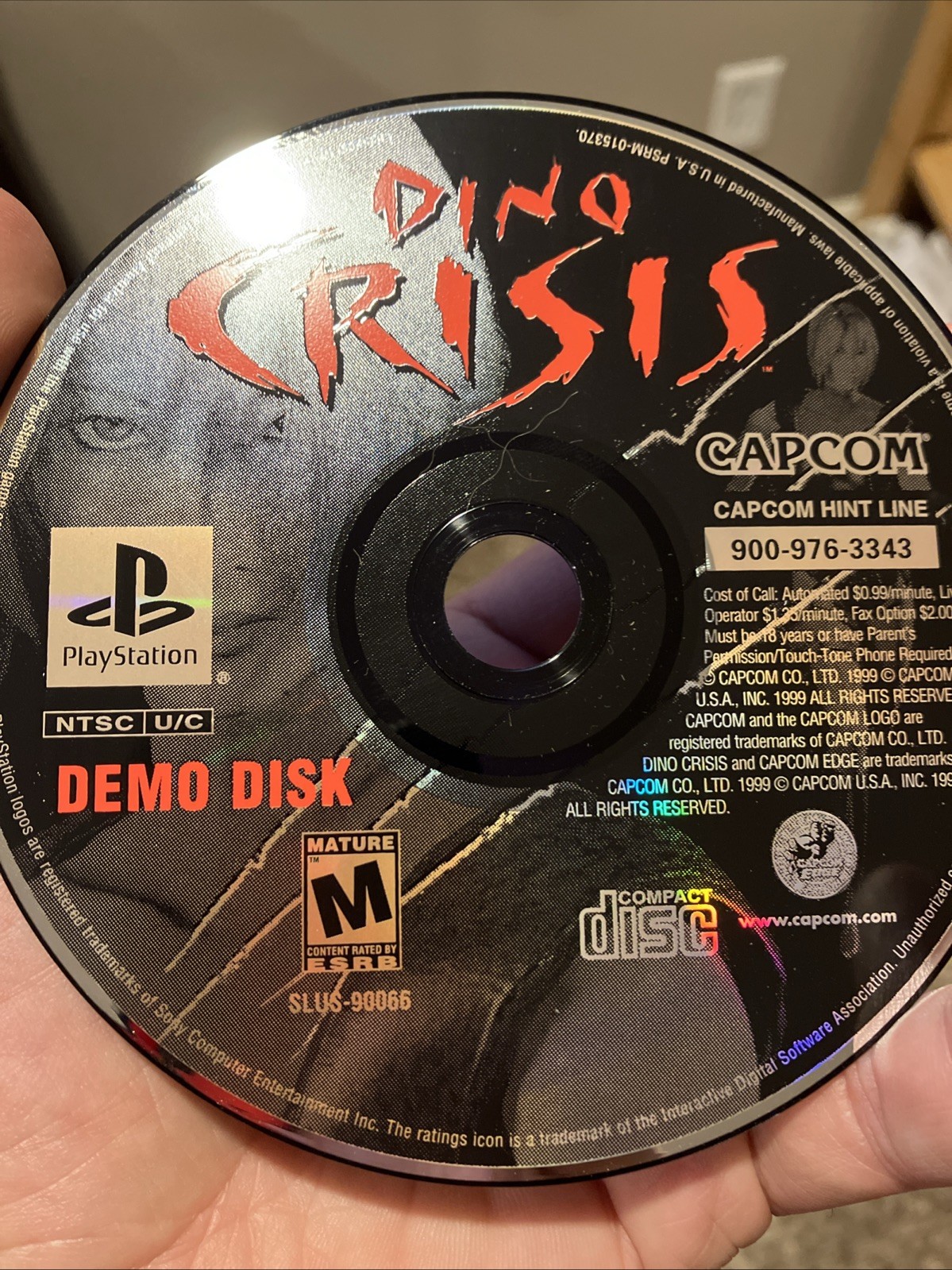 Resident Evil 3: Nemesis PS1 CIB w/ Dino Crisis Demo Manual & Reg Card Tested