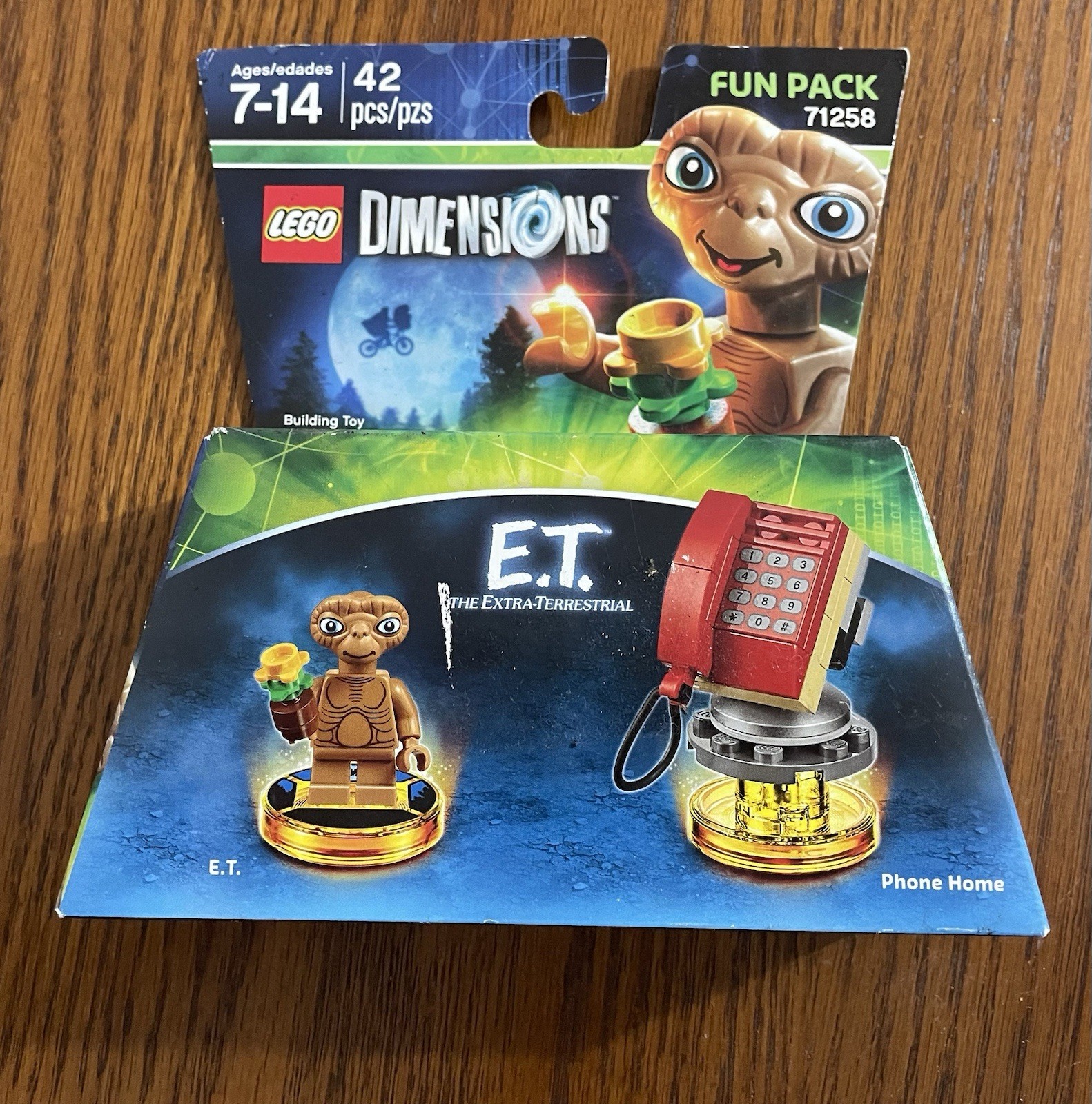LEGO Dimensions E.T. Pack 71258 New, Sealed In Box