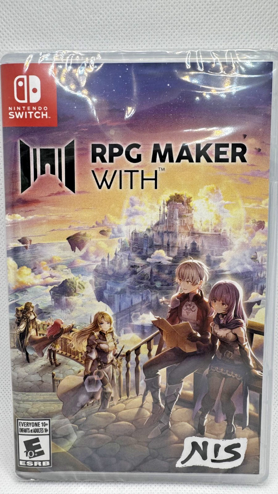 RPG Maker WITH – Nintendo Switch NIB, Factory Sealed