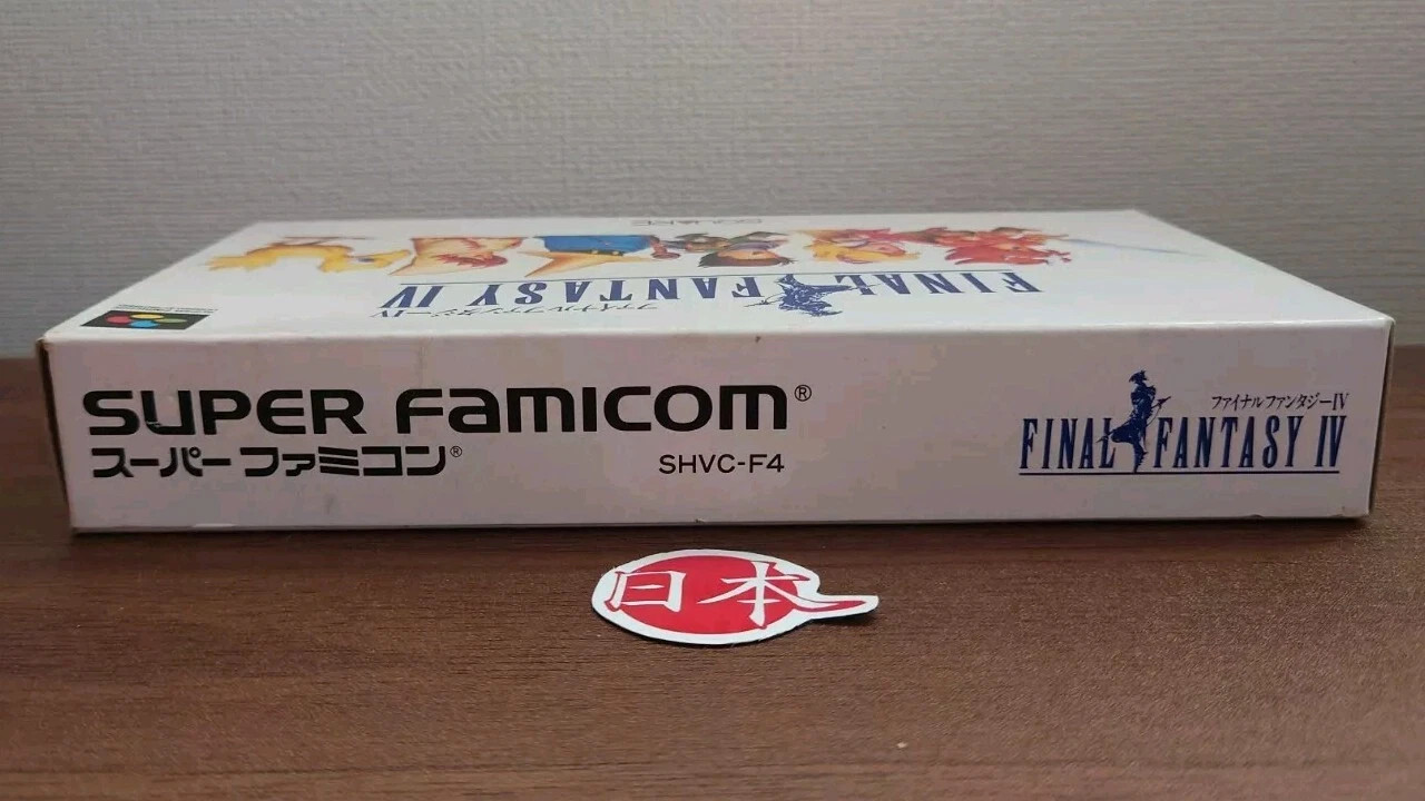 Final Fantasy IV FF4 Super Nintendo SNES Super Famicom + MANUAL FREE SHIPPING