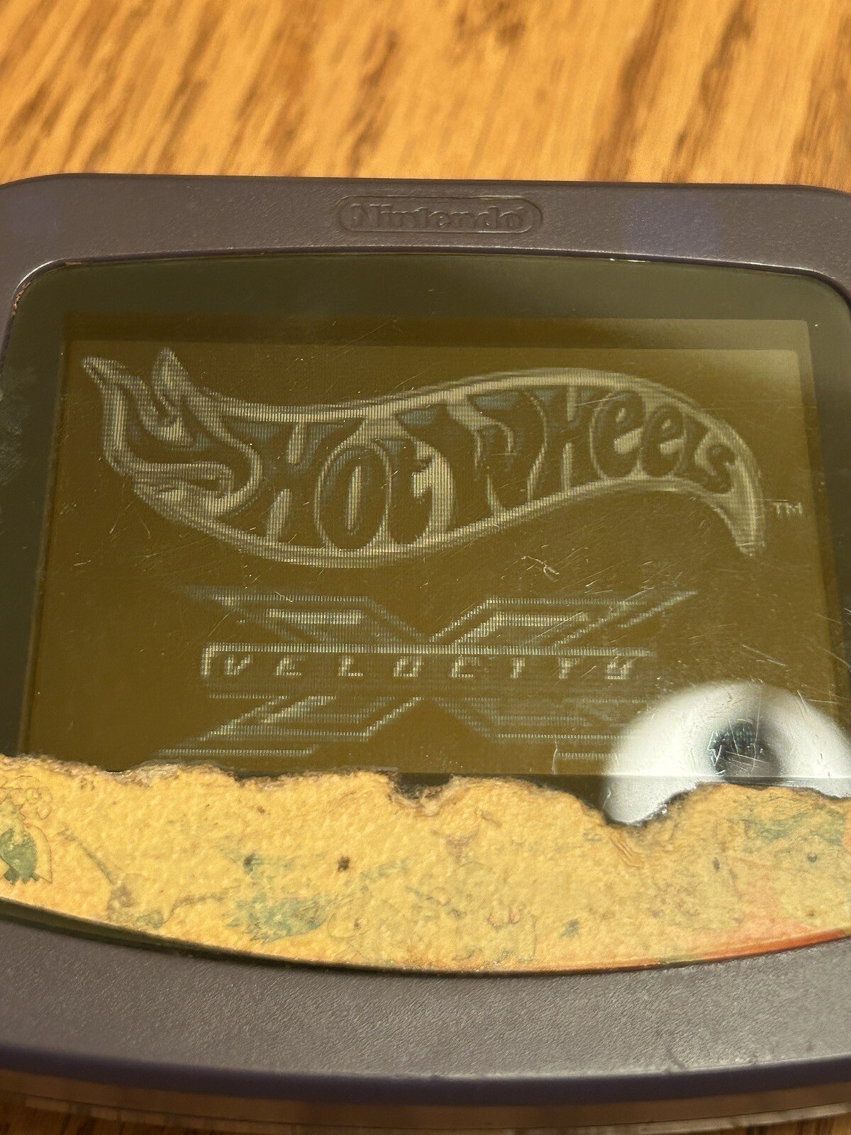 Hot Wheels Velocity X (Game Boy Advance, GBA) Game Only / Tested