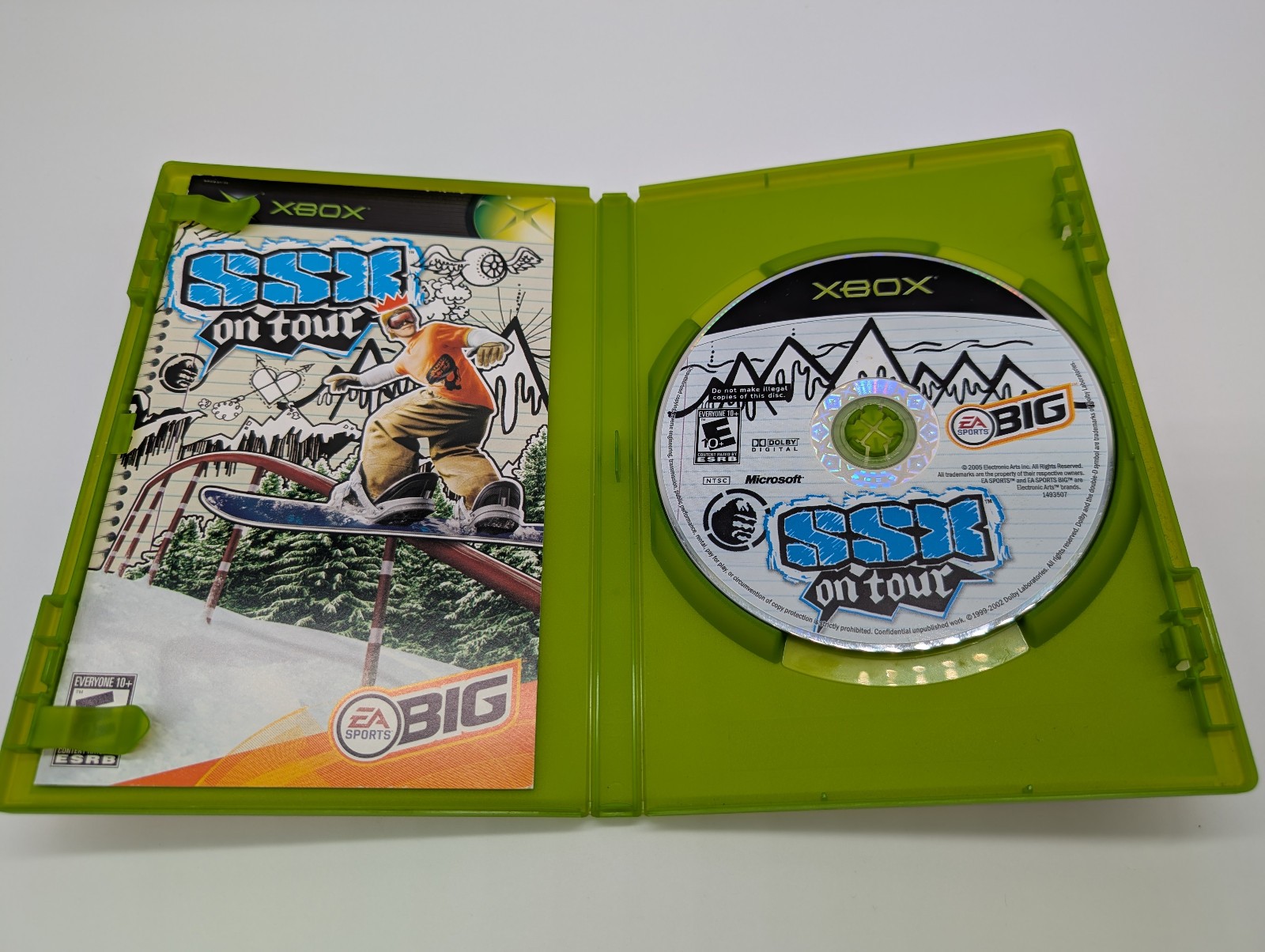 SSX On Tour (Microsoft Xbox, 2005) VERY GOOD W/MANUAL! MAIL IT TOMORROW!