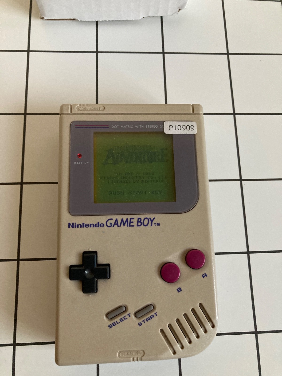 Nintendo Game Boy Original DMG-01 Bundle with IPS Screen Mod Kit + Game + More