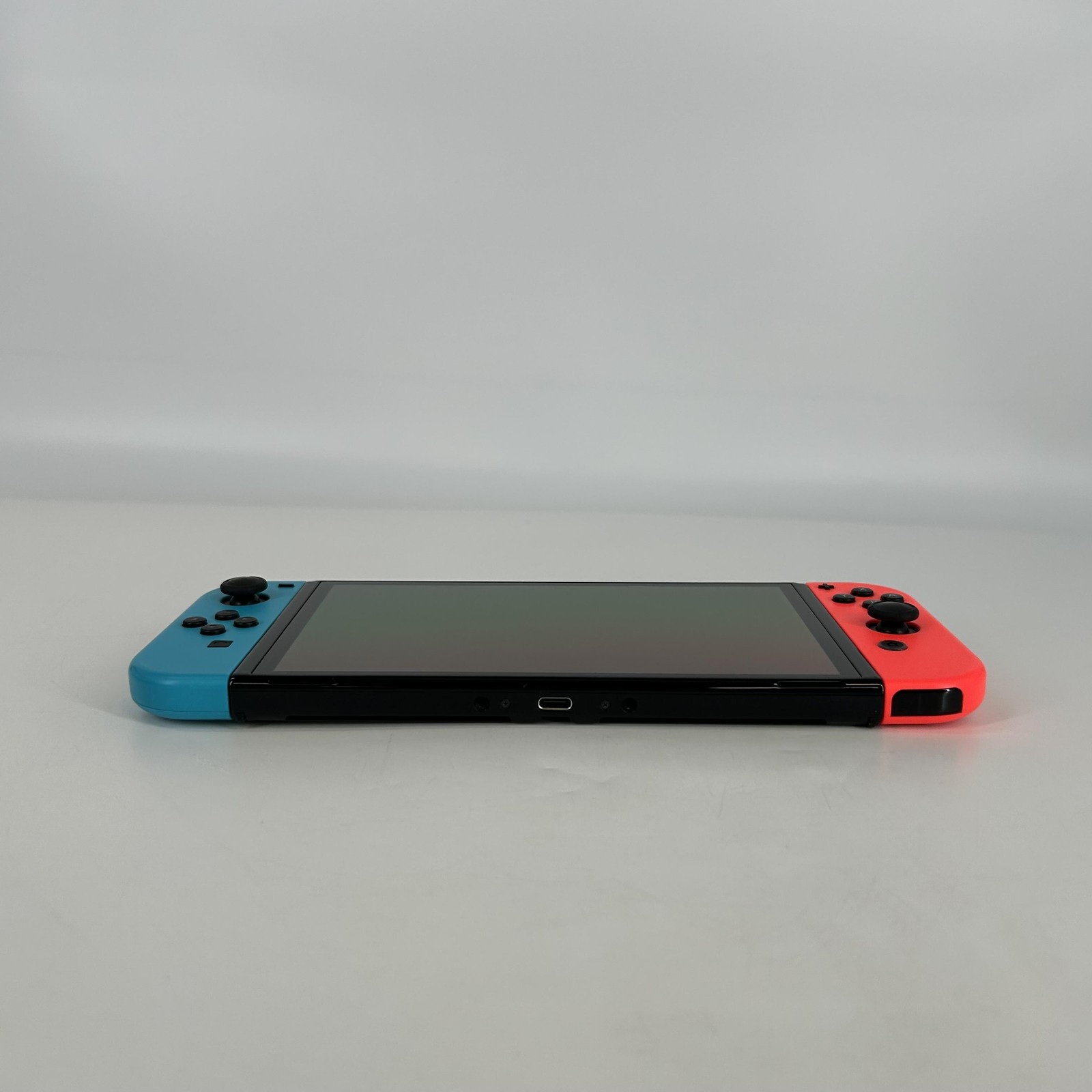 Nintendo Switch OLED Original Handheld Console Black 64GB w/ Charger/Dock- Good