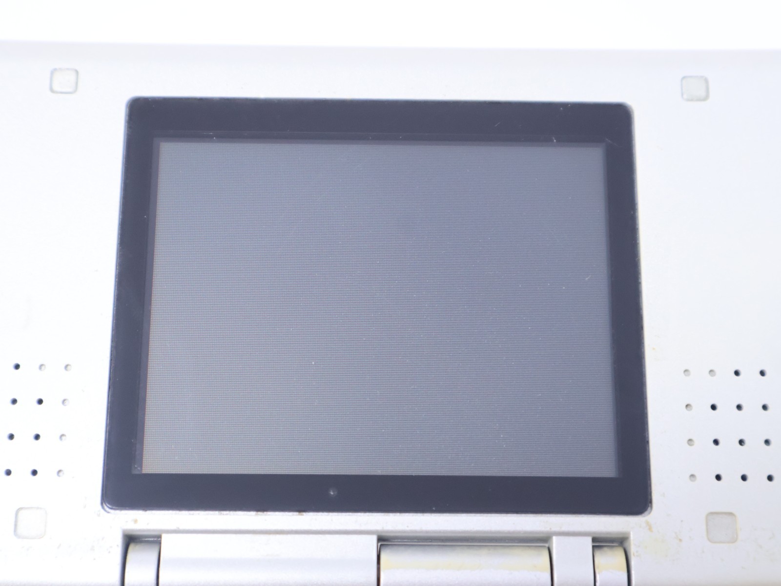Nintendo DS Handheld Console Tested Working Titanium Silver w/ Charger & Stylus