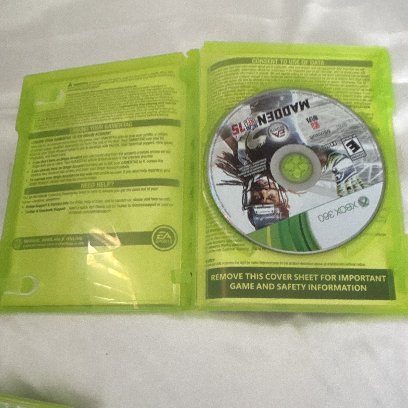 Ea sports xbox 360 better with Kinect sensor games madden fifa