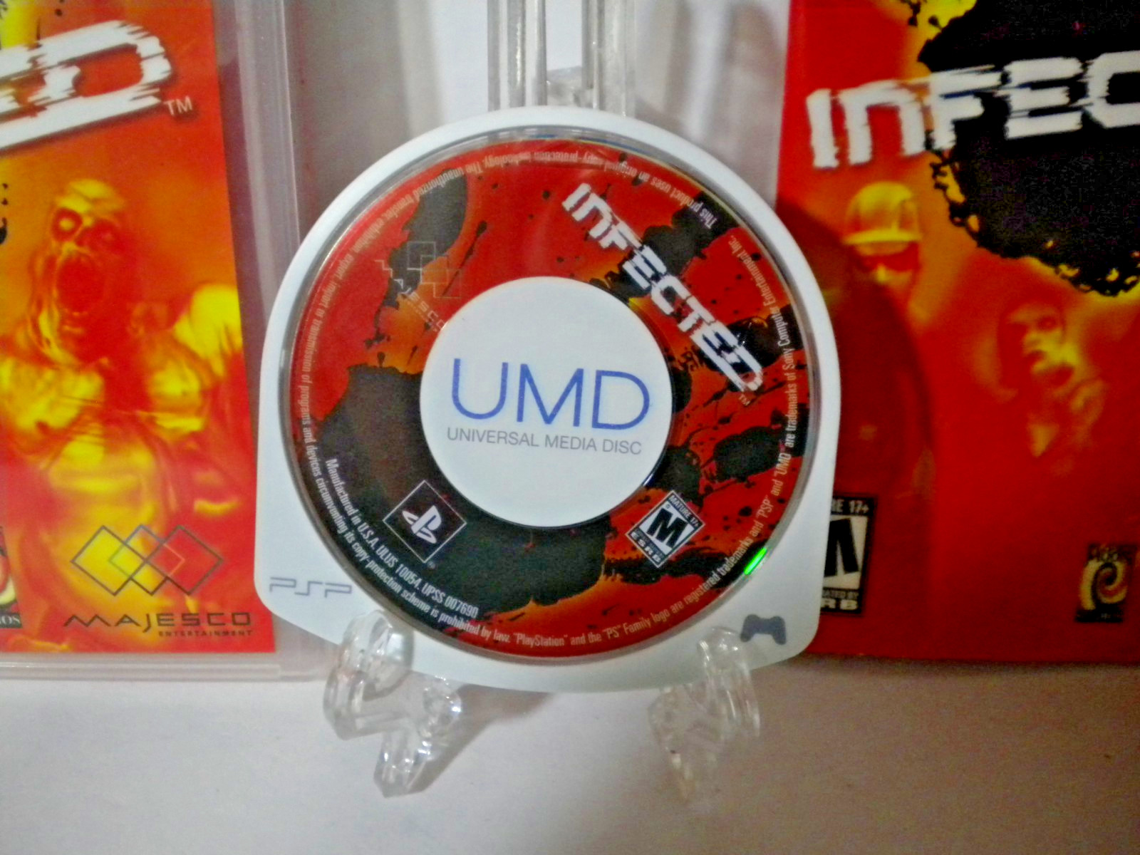 Infected (PlayStation Portable PSP) COMPLETE CIB TESTED WORKS Zombies Horror