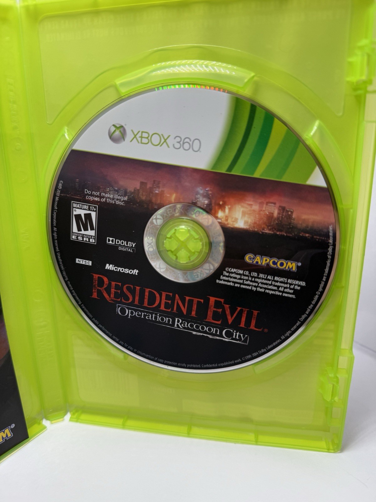 Lot Of 5 Xbox 360 Horror Resident Evil Condemned Vampire Games Tested Working