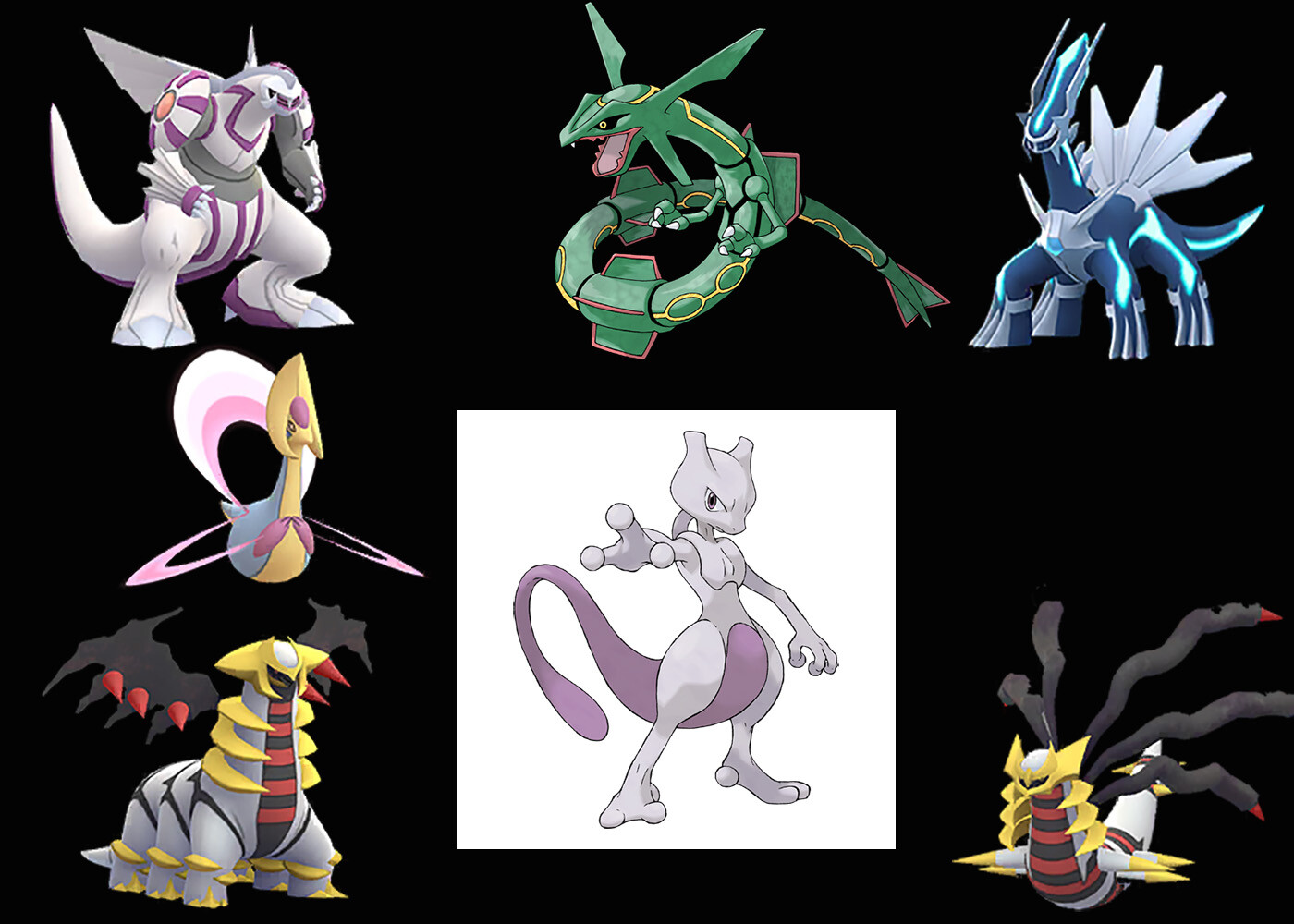 Pokemon Go – Legendary 30 days or Registered Mewtwo Giratina Dialga Palkia