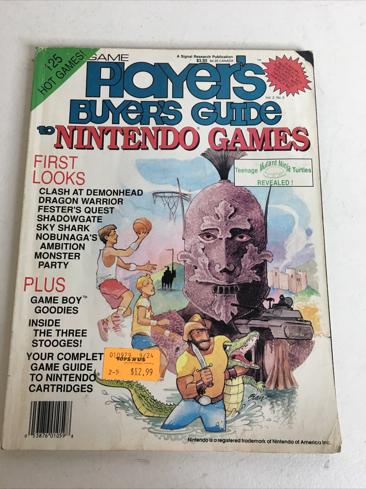 Game Player’s Buyer’s Guide, Oct./Nov. 1989, Vol. 2 No. 5, Monster Party