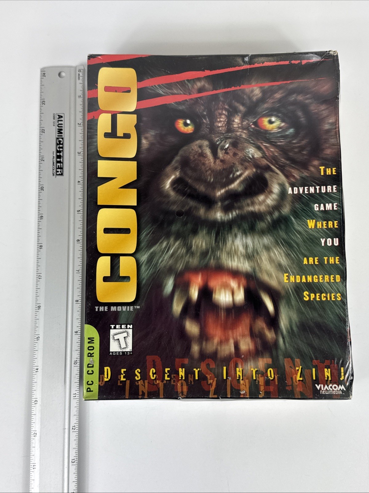 Congo: Descent Into Zinj PC CD-ROM Big Box PC Game Vintage New Sealed
