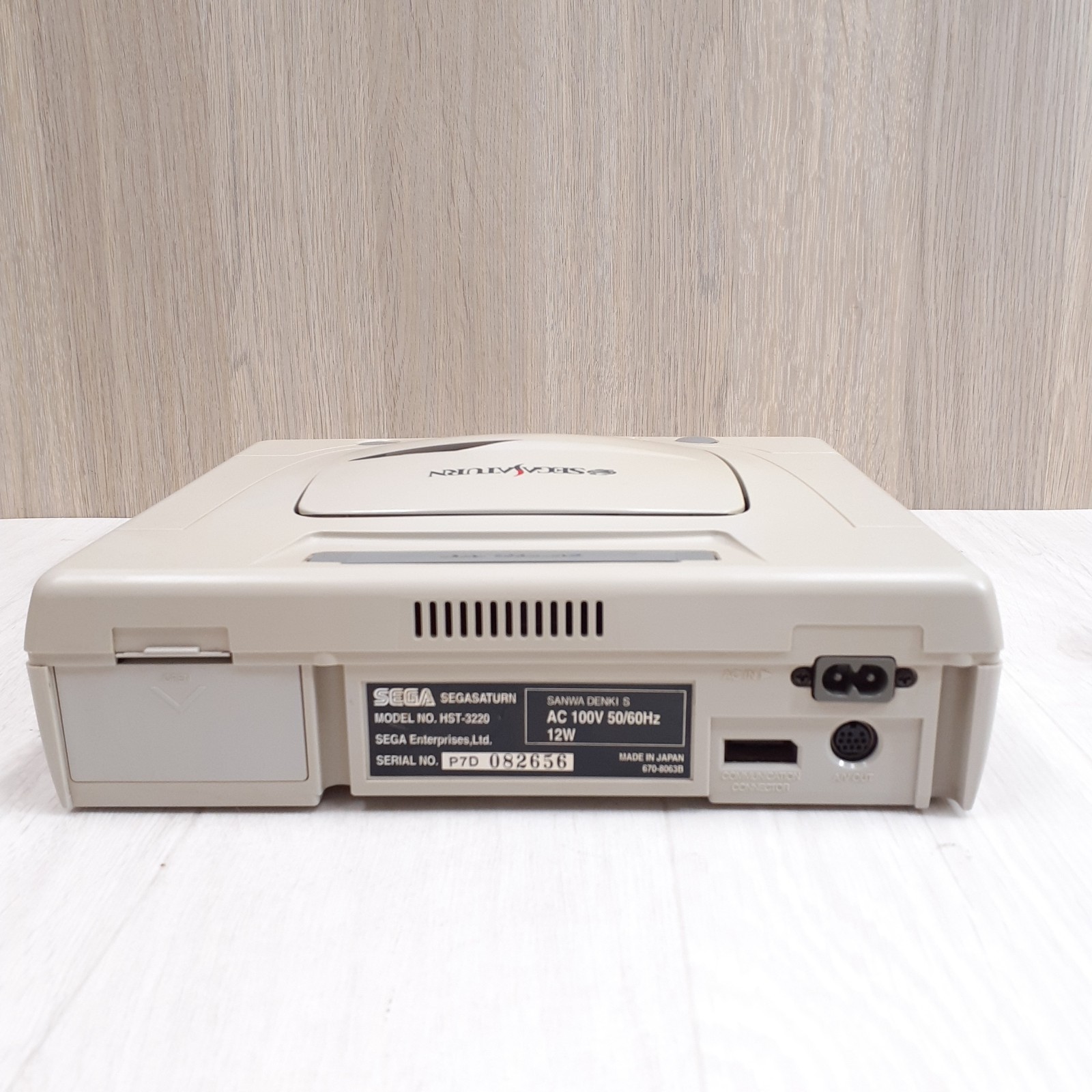 Sega Saturn Japanese White Console Bundle with 8 Games & Memory Tested HST-3220