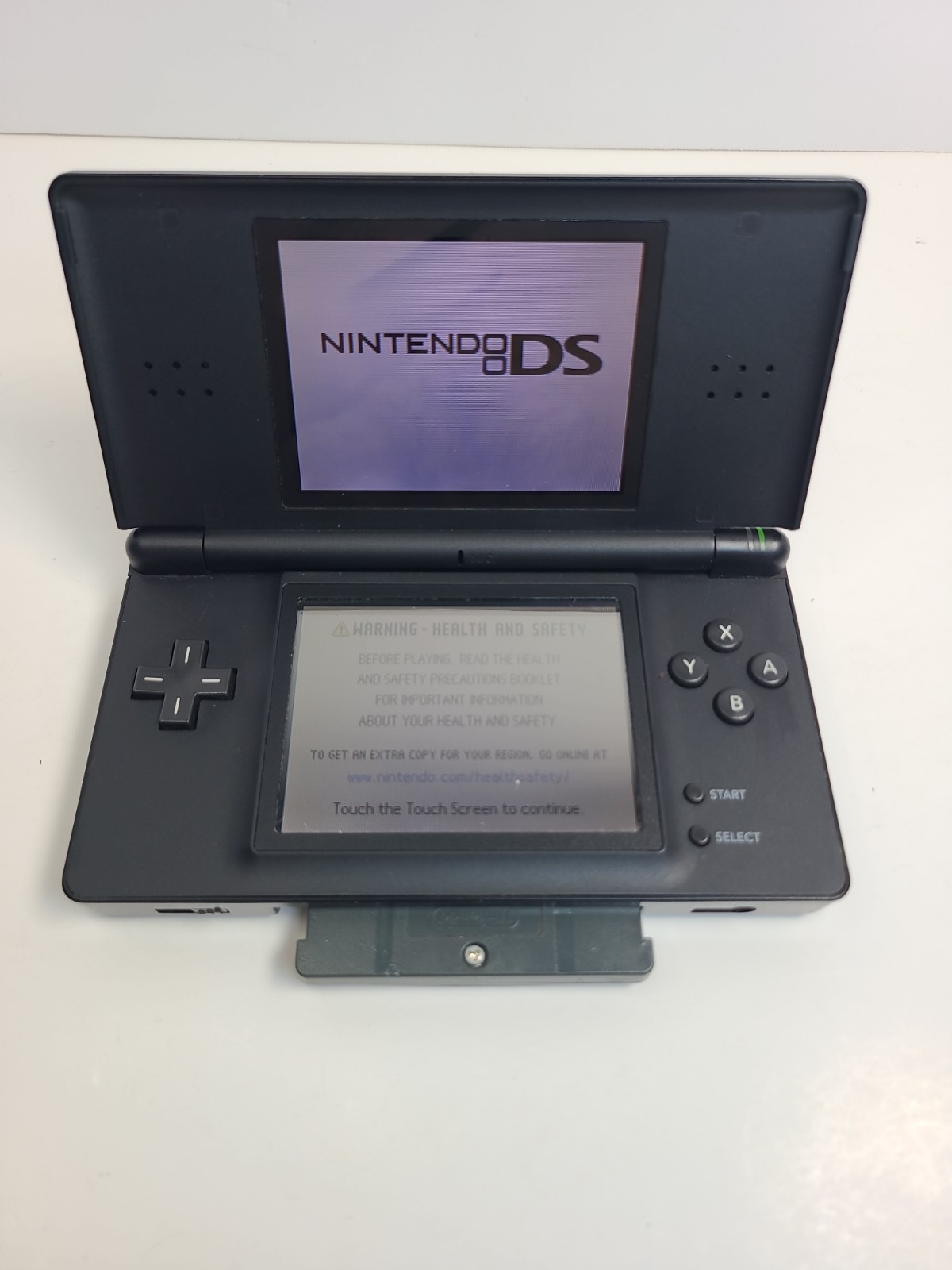 Nintendo DS Lite Onyx Black USG-001 stylus gba cover charger ALL OEM