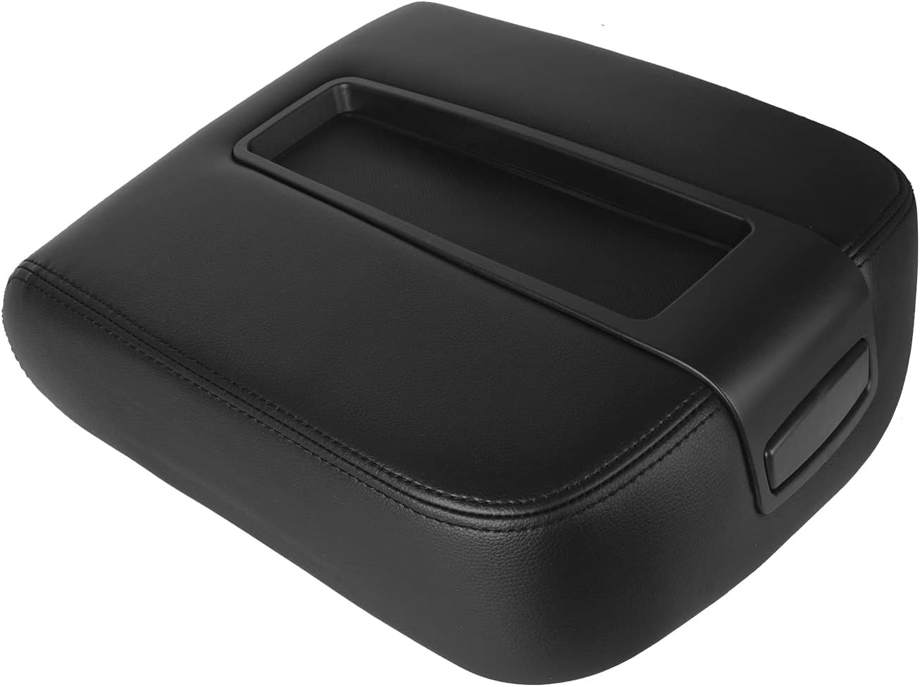 Black Center Console Lid Armrest Cover Replacement 2007-2014 Chevy, GMC, Trucks