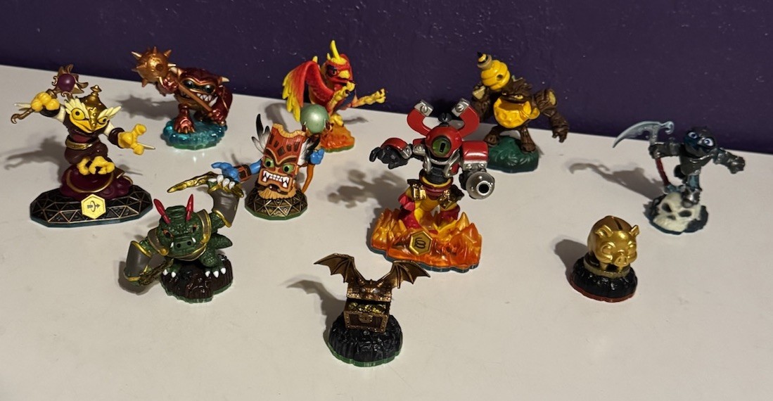 Skylanders Imaginators Swap Force Lot Of 10 Wham Shell Wii PS4 Xbox One