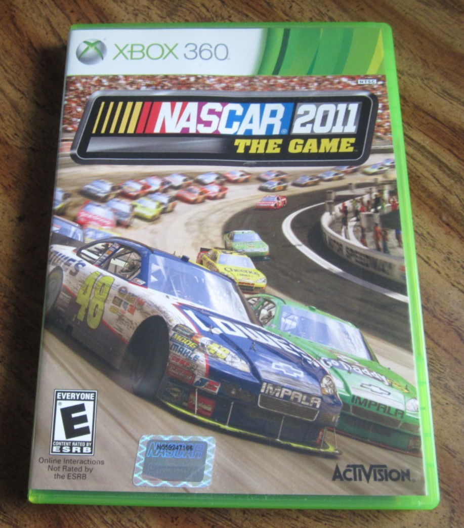 NASCAR The Game: 2011 Microsoft Xbox 360 Video Game USED TESTED COMPLETE