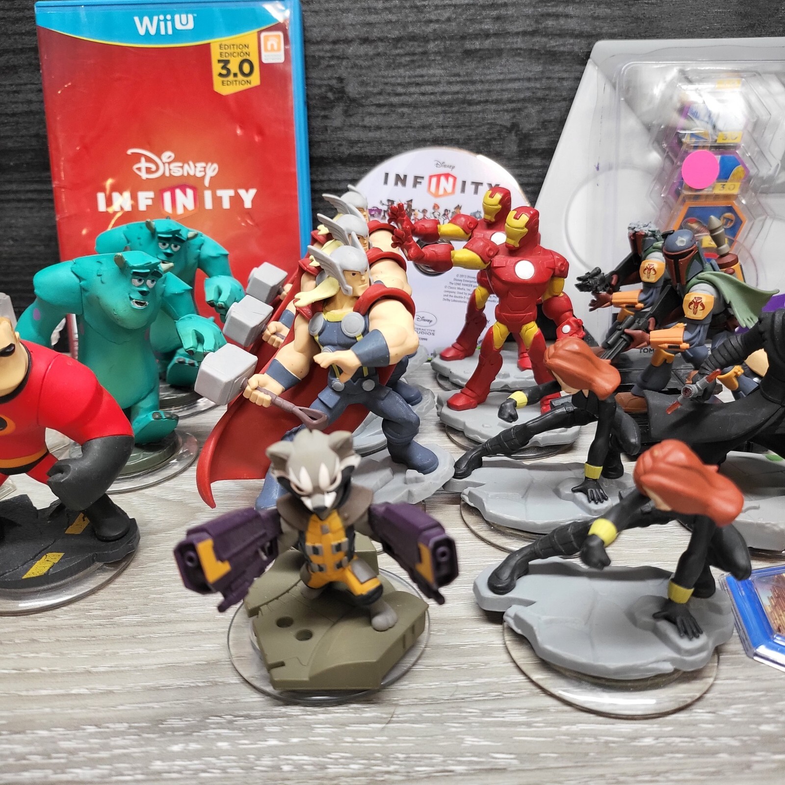 Disney Infinity 1.0 2.0 3.0 Duplicate and imperfect Bundle Great Deal Wii Wii U