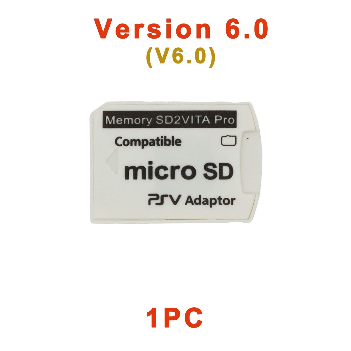 V6.0 Memory SD2VITA Pro PSVSD Micro SD Card Adapter For PS Vita PSV1000 PSV2000