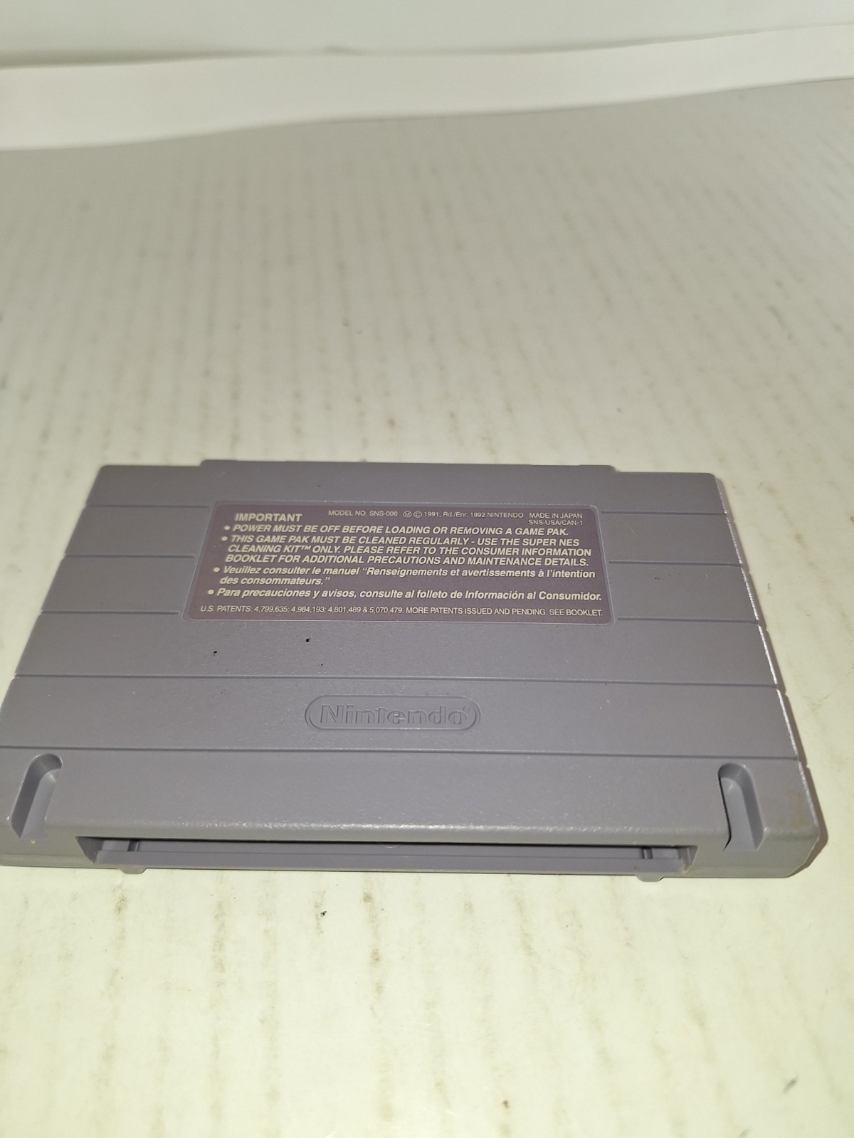 Nintendo Super Metroid Metroid Series Cartridge for Super Nintendo SNES NTSC-U/C