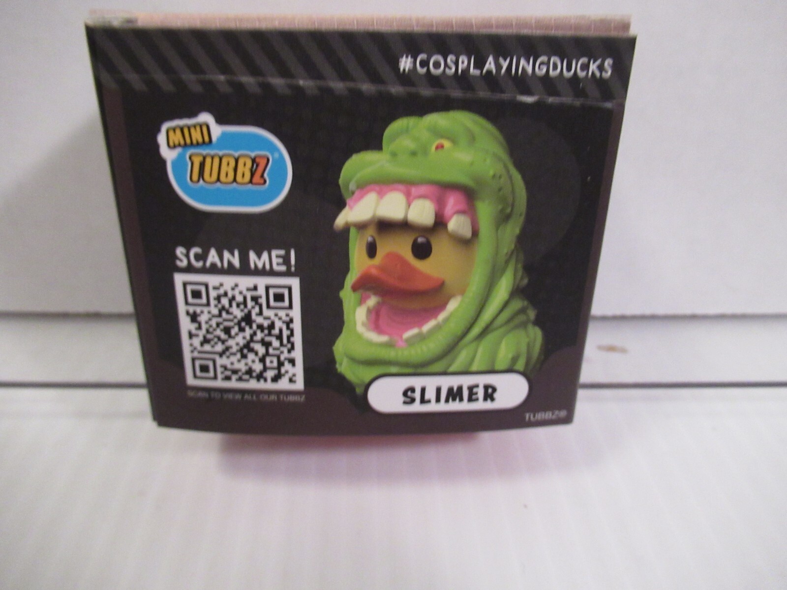 Mini TUBBZ Ghostbusters Slimer Cosplaying Duck Vinyl Figure NEW in Box