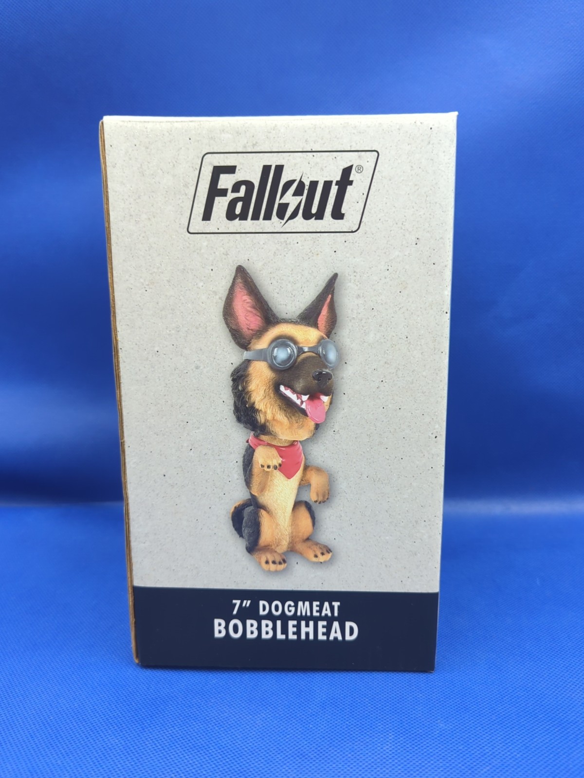 Bethesda Fallout 4 Dogmeat Shepherd 7″ Resin Bobblehead ThinkGeek