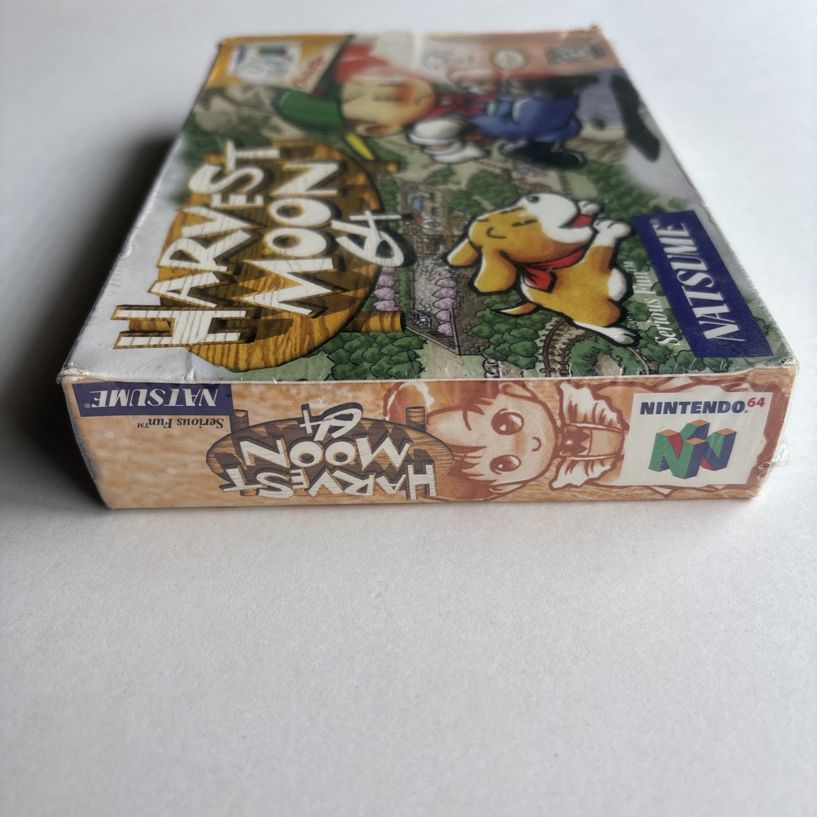 Harvest Moon 64 (Nintendo 64) N64 CIB Complete in Box Authentic Tested Reg Card