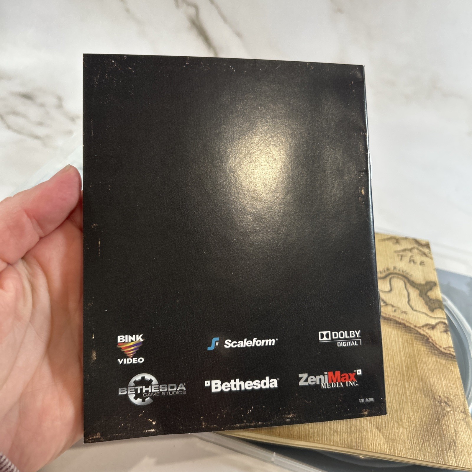The Elder Scrolls V: Skyrim (PS3, 2011) Map & Manual Only – No Game