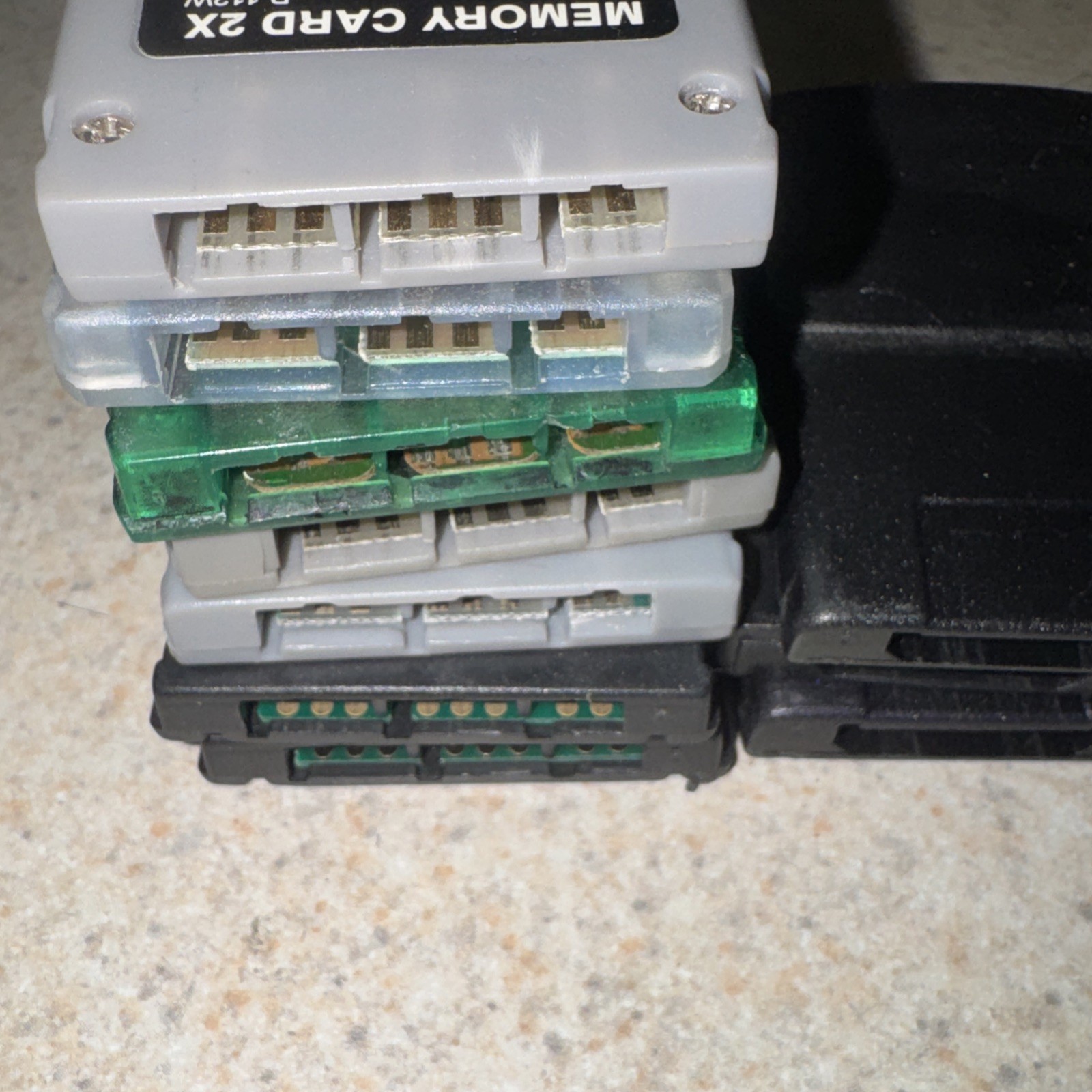 Bulk Lot: 10 Memory Cards for Retro Consoles — PS1/PS2/GameCube