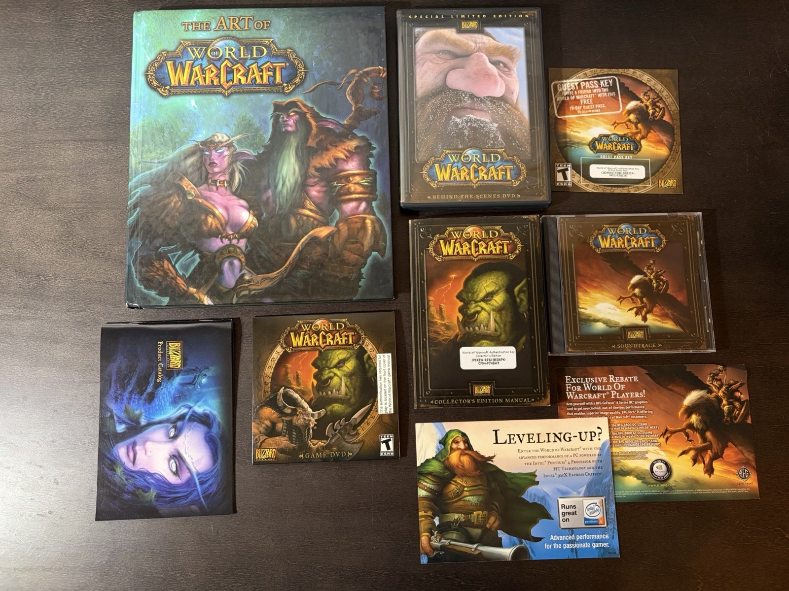 World Of Warcraft Collector’s Edition Original 2004 Vanilla & The Lich King