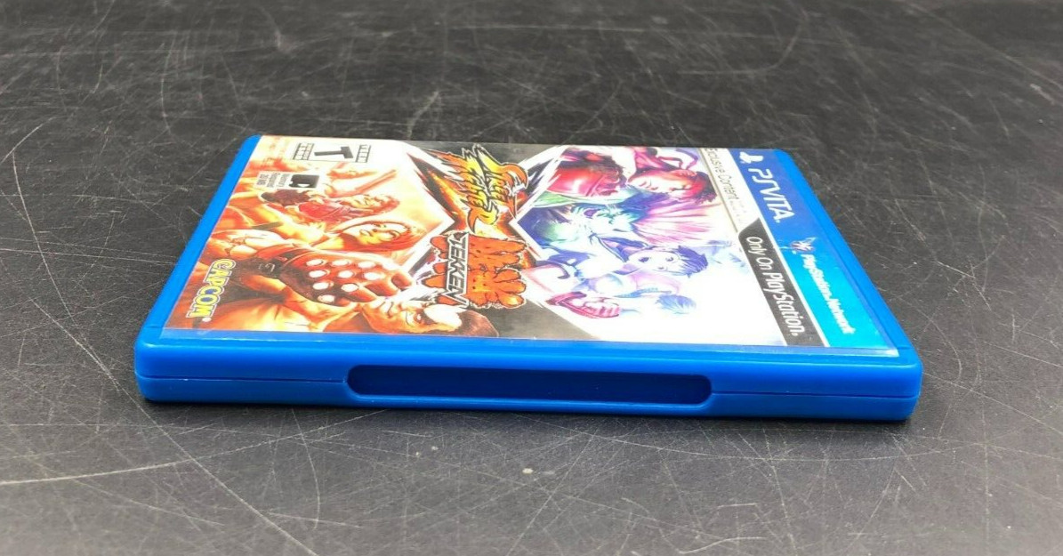 Street Fighter X Tekken (Sony PlayStation Vita, PSVITA) in Case w/ Insert