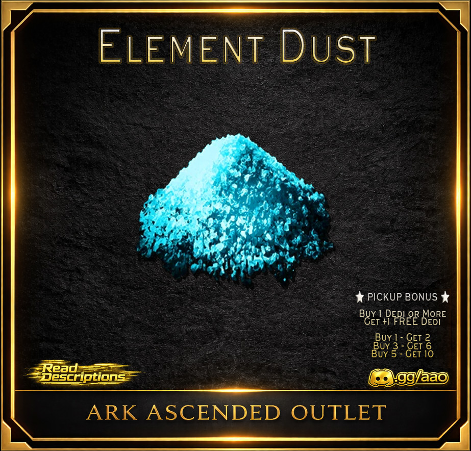 Element Dust—Ark Survival Ascended PVE-Resources- ASA XBOX/PS5/PC-Official-AAO