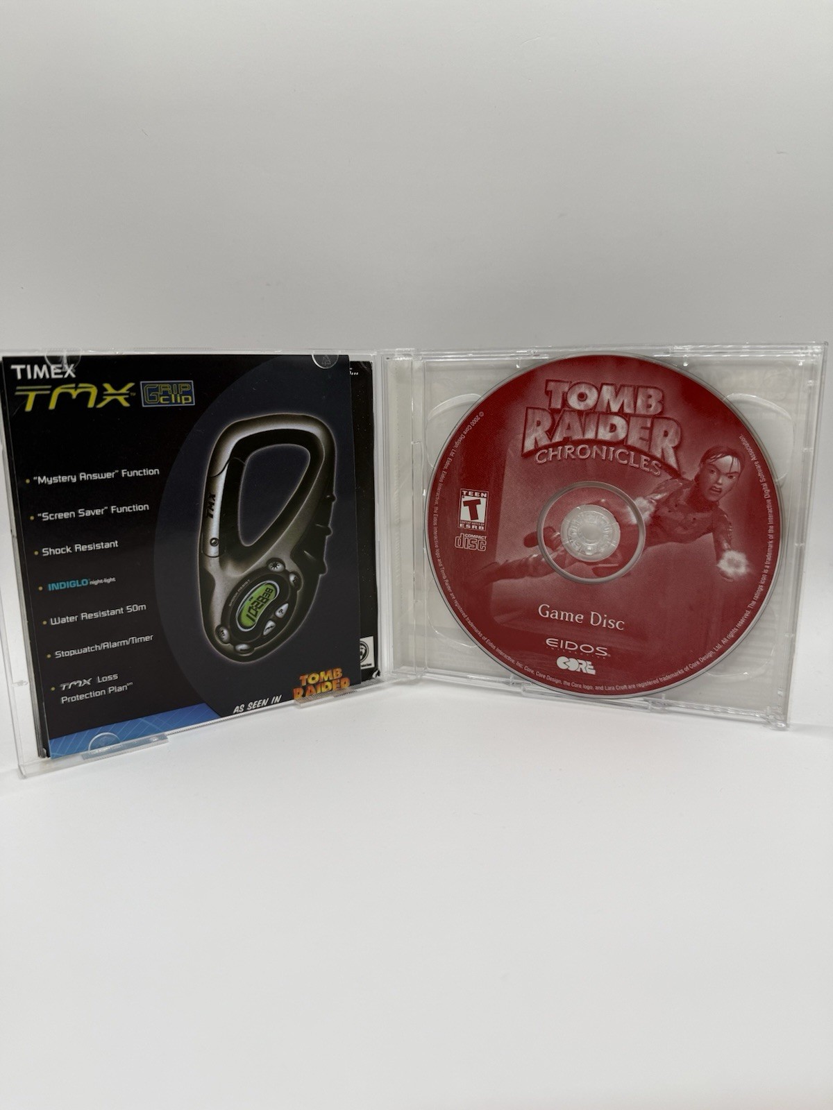 Tomb Raider Eidos Interactive Complete Collection PC Games W/ Manual Demo Tested