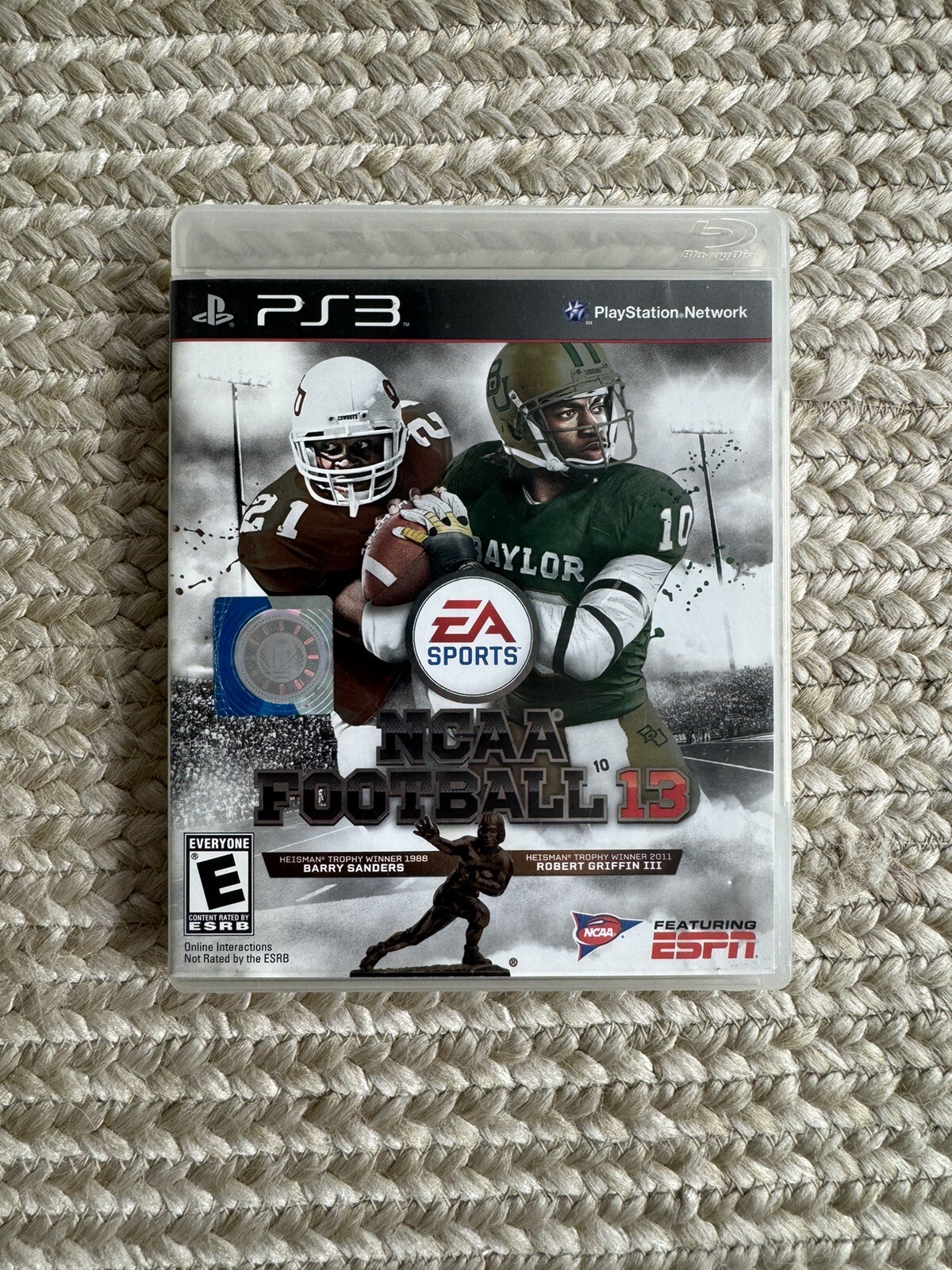 Case and Manual Only NO GAME NCAA Football 13 PS3 Playstation 3 Authentic